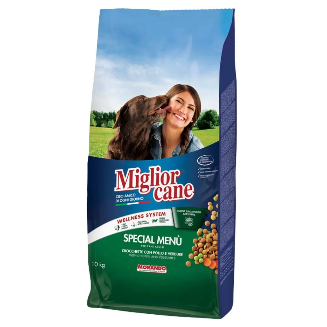 Miglior Cane 10 kg con Pollo e Verdure